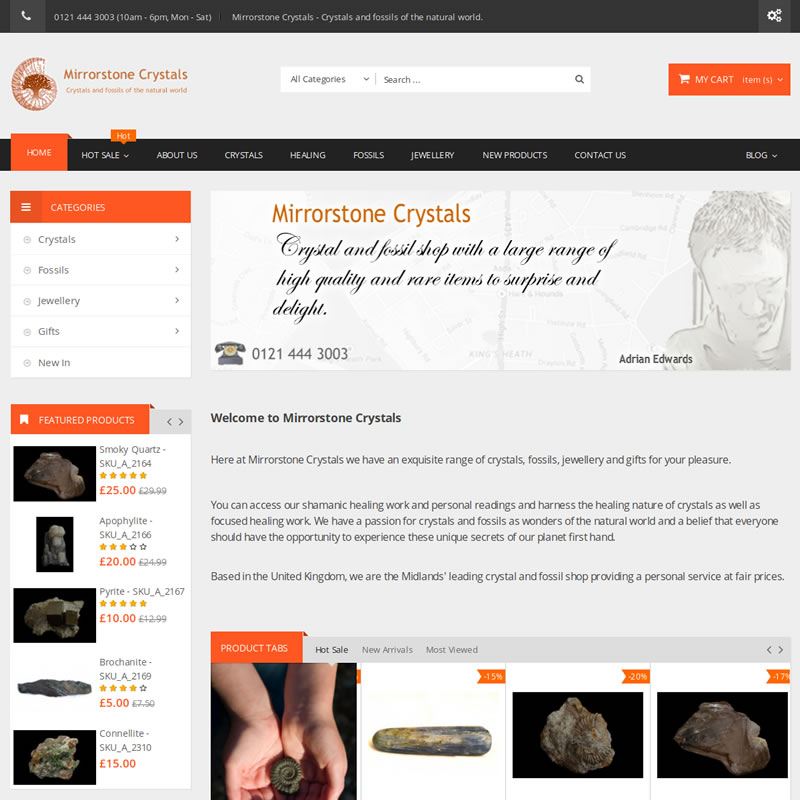 Mirrorstone Crystals